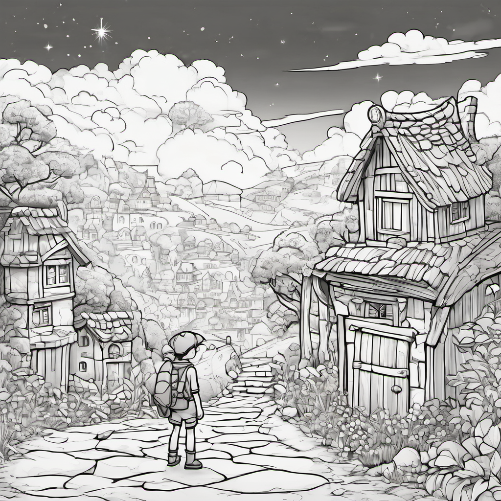 Once upon a time, in a faraway land, there lived a tiny character named Little Hero. Despite being very small, Little Hero had big dreams. Every day, he would watch the brave heroes in the village, saving the day and helping others. Little Hero admired them and wished he could be just like them. But the other villagers often told him that he was too small and weak to be a hero. This made Little Hero sad, but it didn't stop him from dreaming.