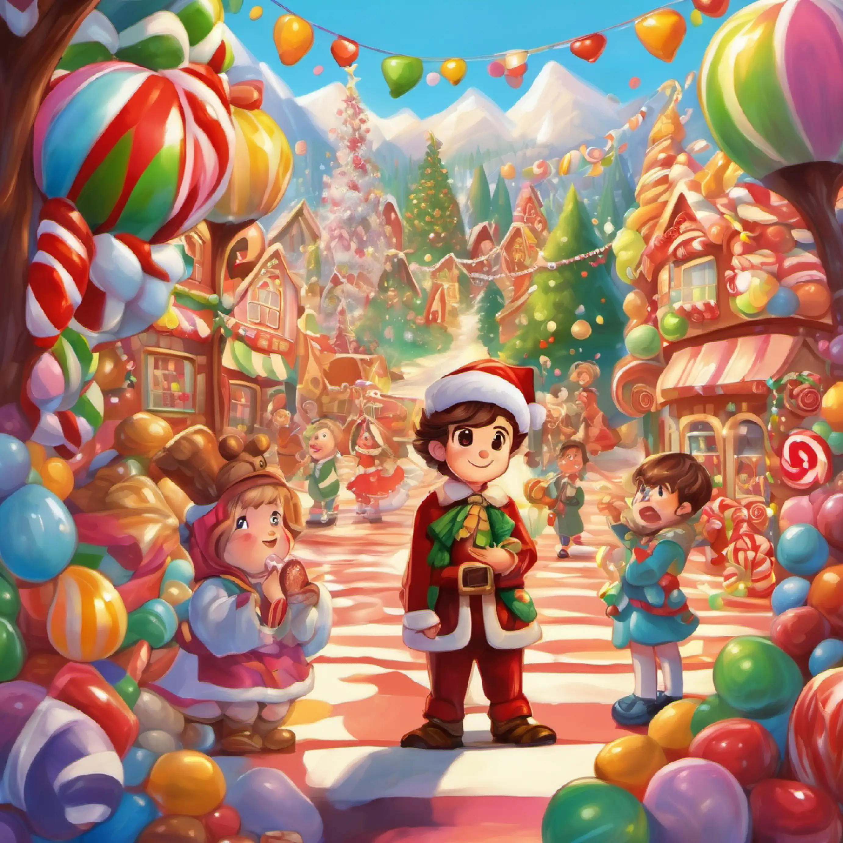 Description of the consequences in the kingdom due to Tall, brown-haired, brown-eyed king of Candy Land's behavior.