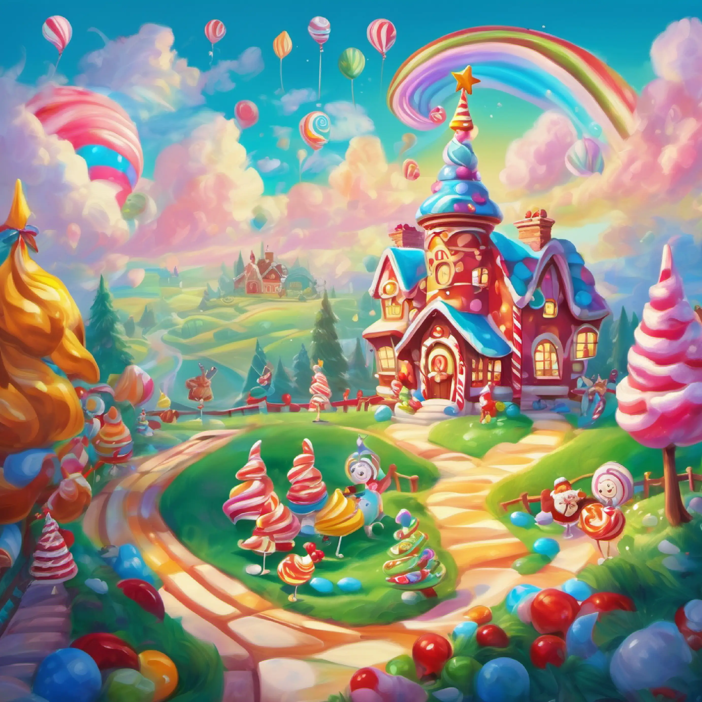 Happy ending - restoration of joy and harmony in Candy Land.