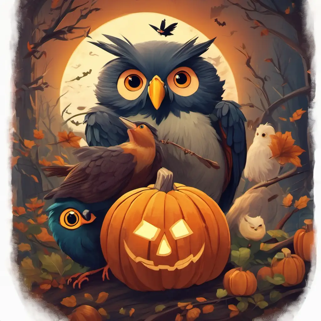 Andy and Leo help the bird and become a team with the bird's family.