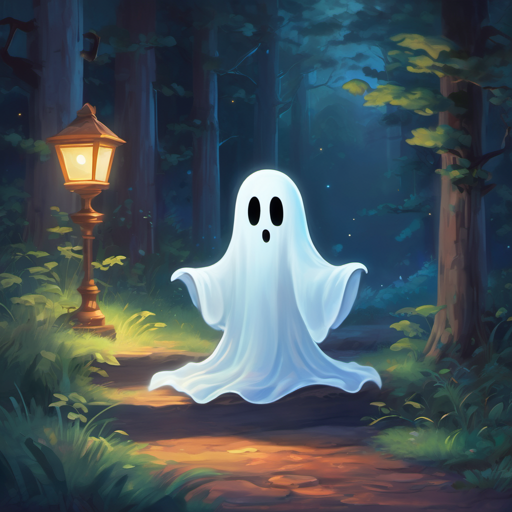 Whenever I felt lonely or sad, the Friendly Ghost was there to listen and offer a comforting presence. Their glowy presence made me feel safe and protected. When I had a hard time understanding something, the Friendly Ghost helped me find the answers and learn new things. As time passed, I noticed something amazing—because of my friendship with the Friendly Ghost, making friends with other kids became easier for me. The Friendly Ghost taught me how genuine friendships are formed by showing kindness, respect, and understanding.