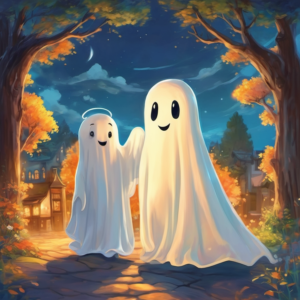 Sometimes, people may not understand my autism or how I see the world, but my friendship with the Friendly Ghost reminded me that true friends accept and appreciate each other for who they are. They taught me that friendship is like a special blanket that keeps us warm and loved. So, whenever I feel unsure or need a friendly ear, I remember my dear friend, the Friendly Ghost. They will always be with me, reminding me that we are never alone in this big world. I am so grateful for our friendship and the joy it brings to my heart.