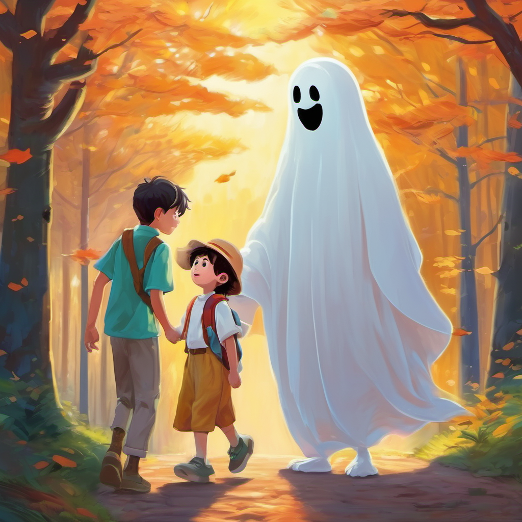 And that is the story of Alex and the Friendly Ghost, my friend who helped me understand the true meaning of friendship.