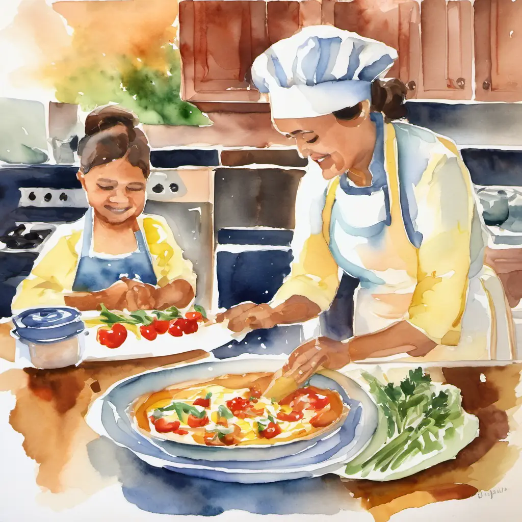 Closing sentiment, enduring impact of cooking with mom.