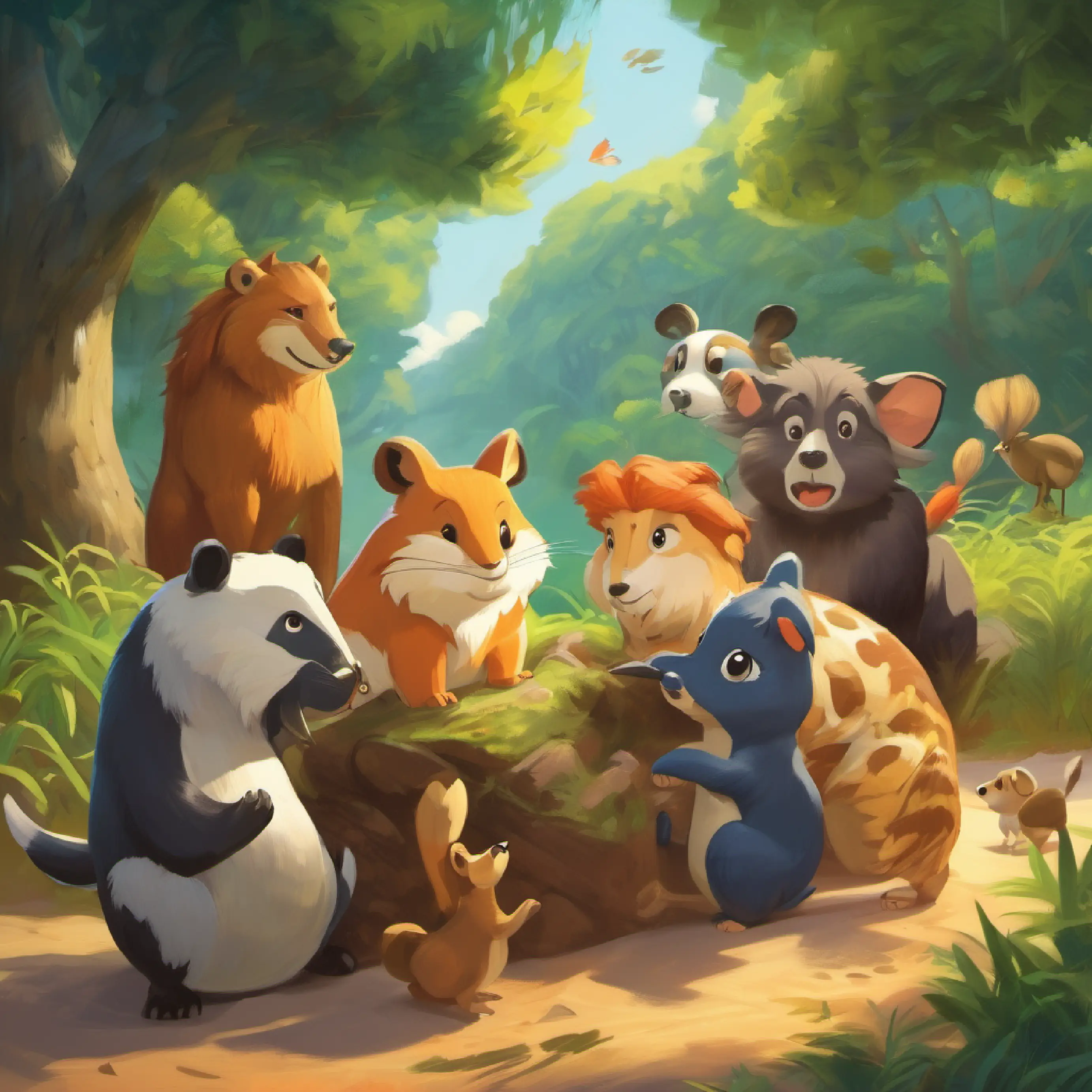 More teamwork as the animals use their abilities to contribute.