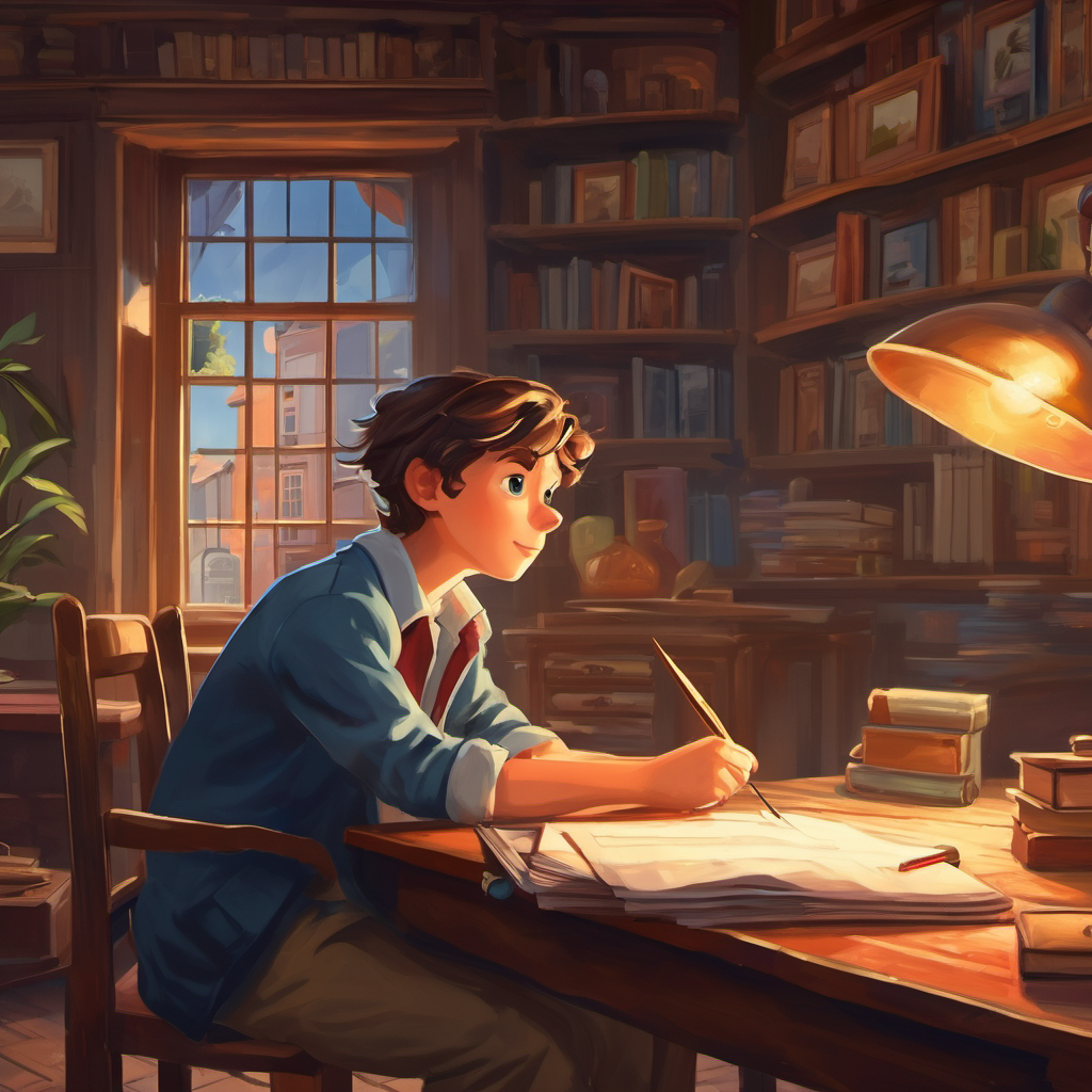 Instead of accusing his classmates right away, Jamie decided to become a detective and find out the mystery of the missing paintbrush. After all, he wanted to give his friends the benefit of the doubt. Jamie began his investigation by observing his classmates. He noticed that Sophie, a quiet girl who loved to draw, was using a brand new paintbrush. Although it seemed suspicious, Jamie remembered the importance of trust and thought that maybe Sophie had just bought a new paintbrush for herself.
