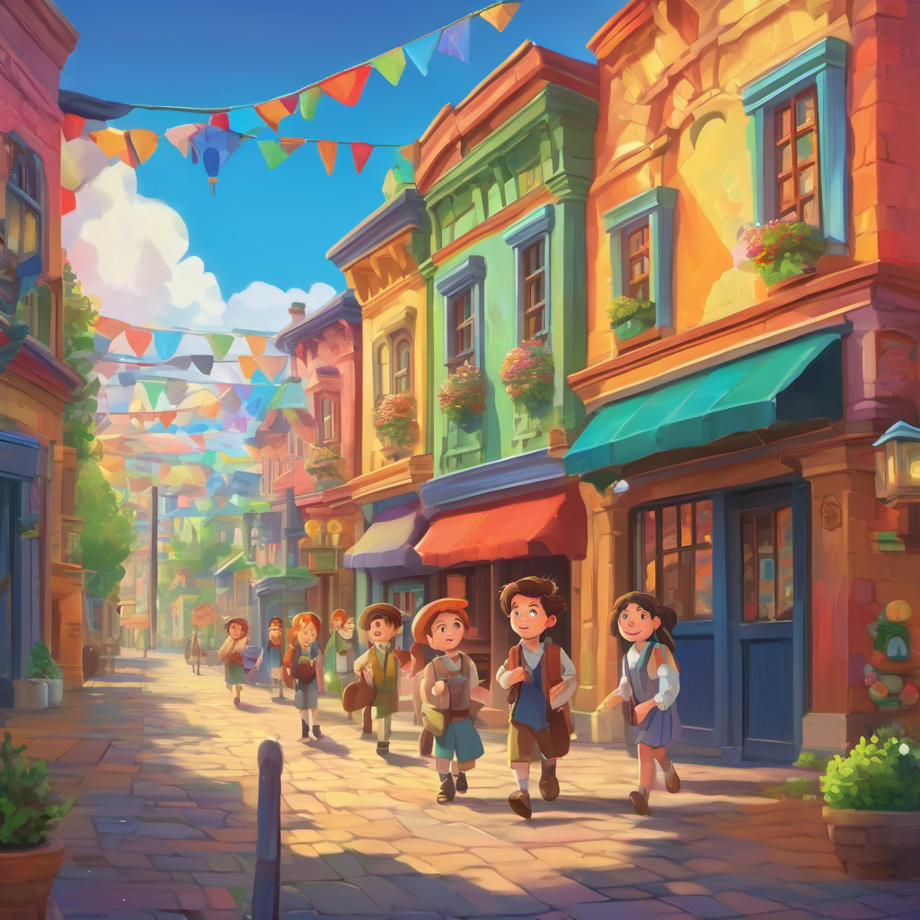 And so, in the colorful town of Colortown, Jamie's missing paintbrush turned out to be the pivotal moment that brought the classmates together and taught them the value of trust and second chances.