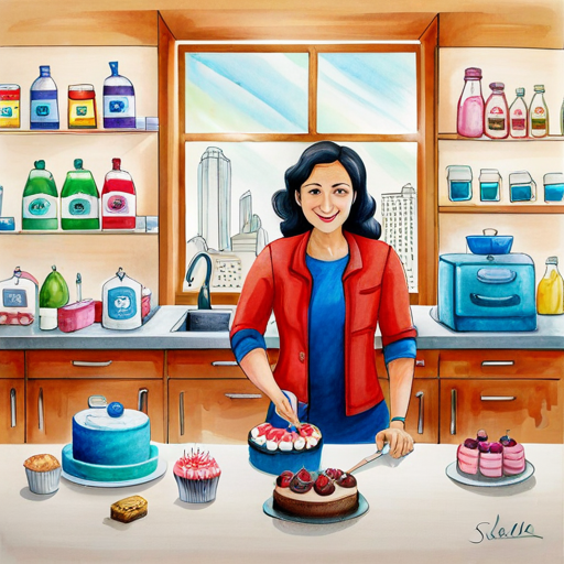 Sheela opens her own cake business
