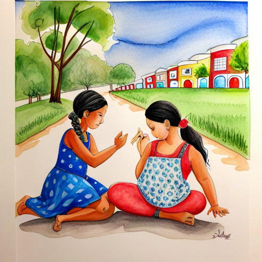 Sheela inspires other little girls in the town