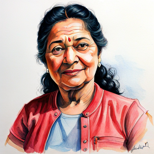 Sheela becomes famous for her determination and talent