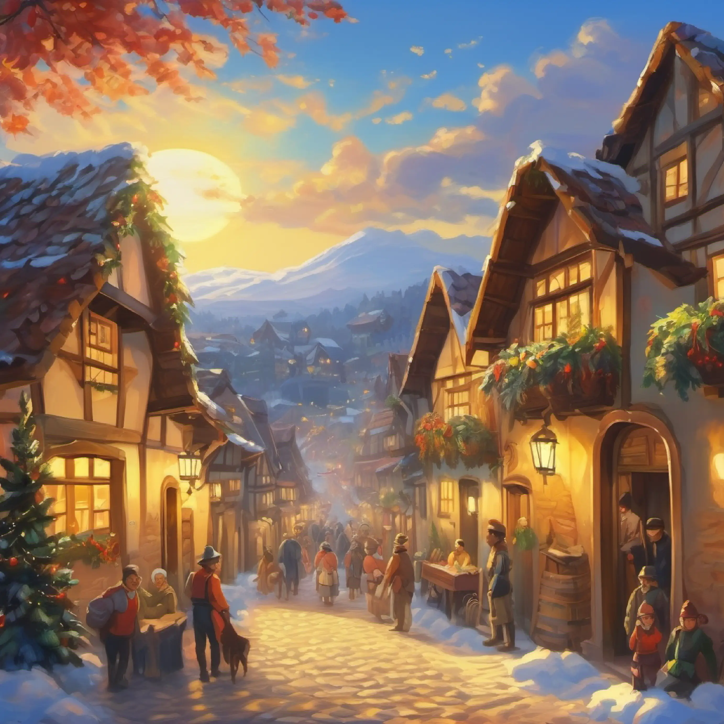 Introduction of the conflict or crisis that the village and Hardworking men with sun-kissed skin and friendly smiles faced.