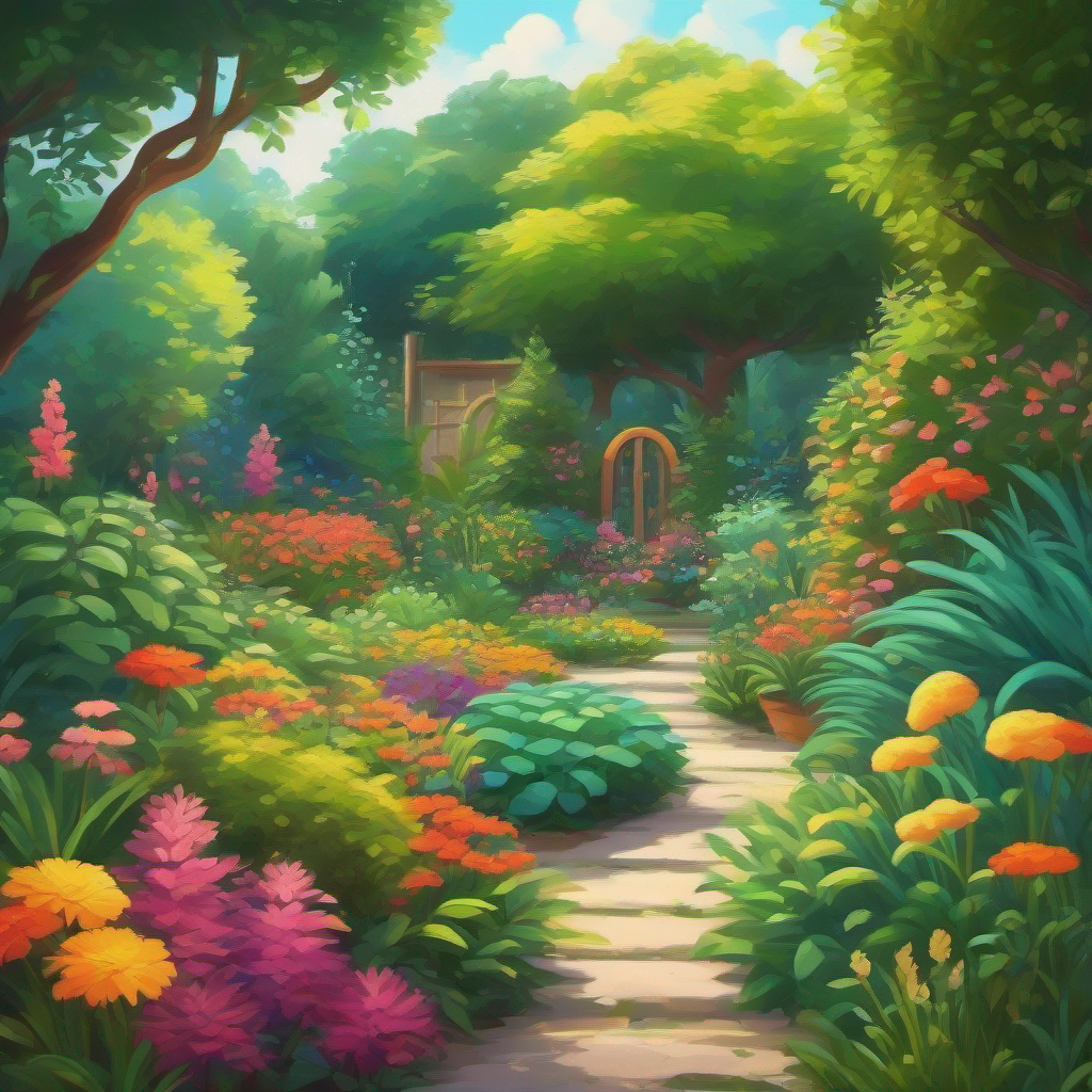 A garden full of vibrant and healthy plants.