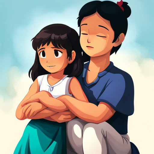 Aaradhi comforting Maya
