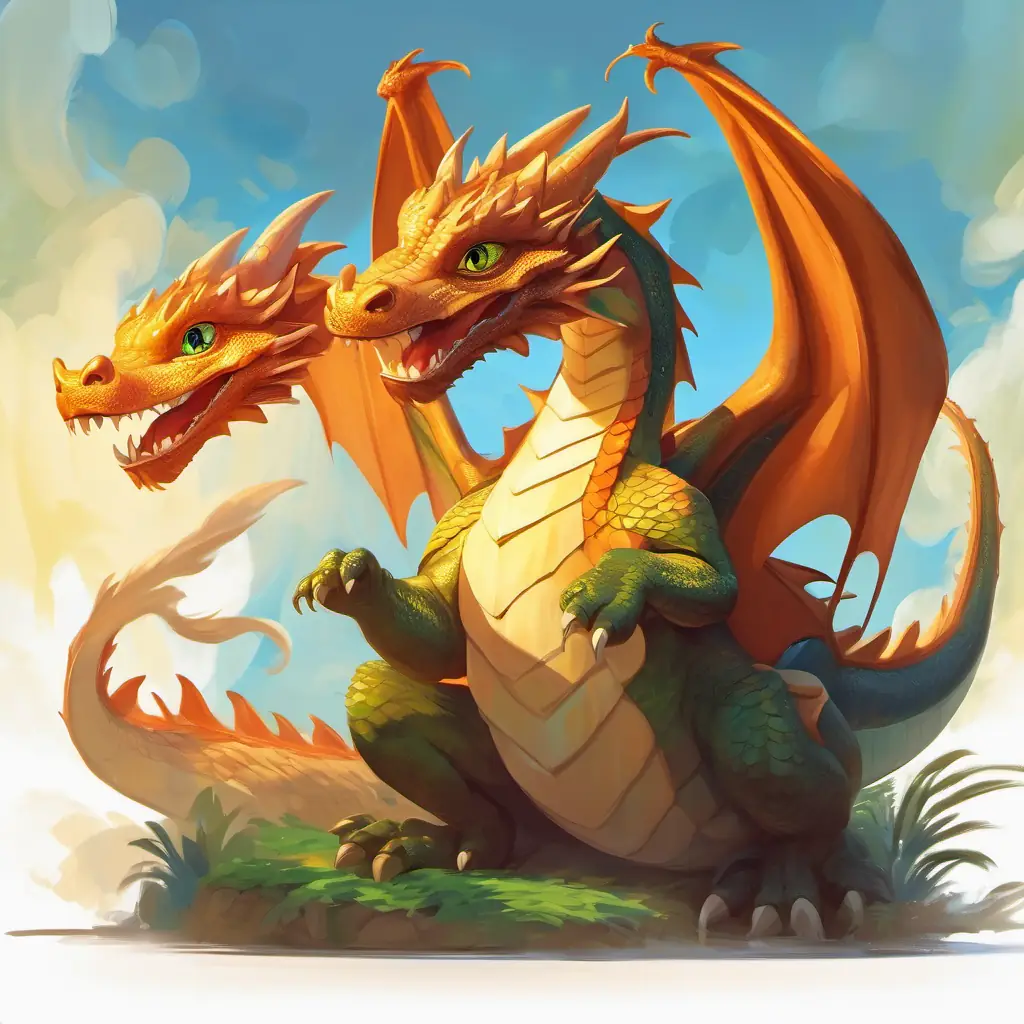 Dragons become playful, art appreciation, change