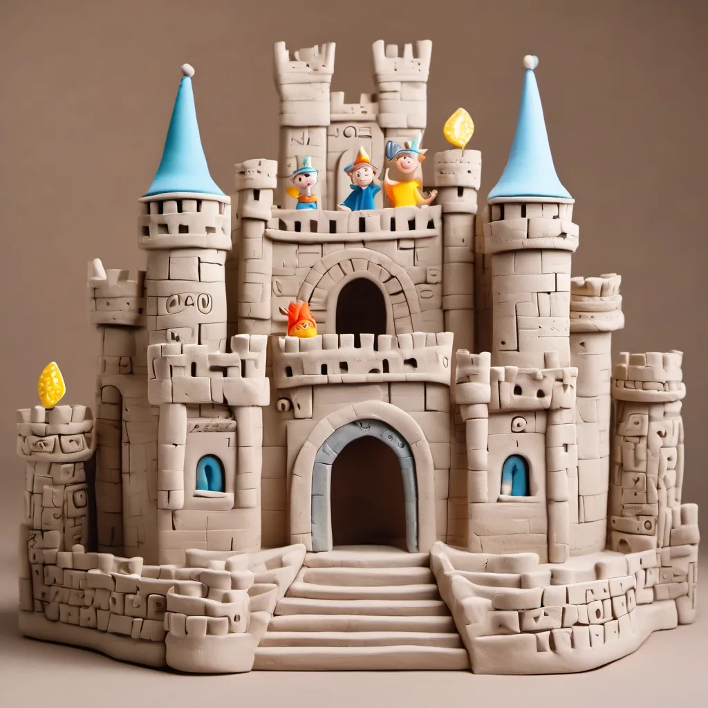 A grand castle made of numbers and equations, with a friendly king standing at its entrance welcoming A bright-eyed, curious boy with a big smile, dressed in casual clothes, showing excitement and energy.