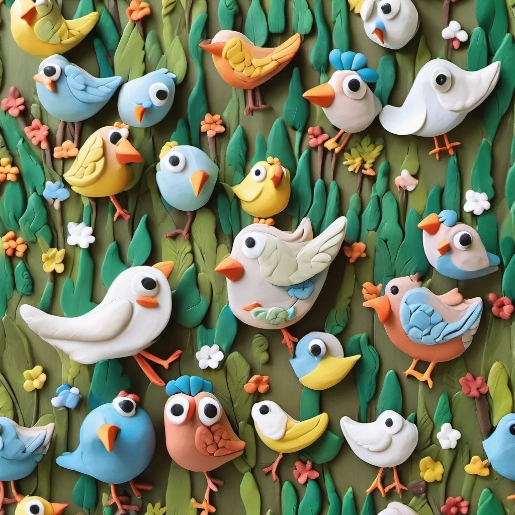 Birds forming a number eight in the sky as A bright-eyed, curious boy with a big smile, dressed in casual clothes, showing excitement and energy smiles and walks through the forest.