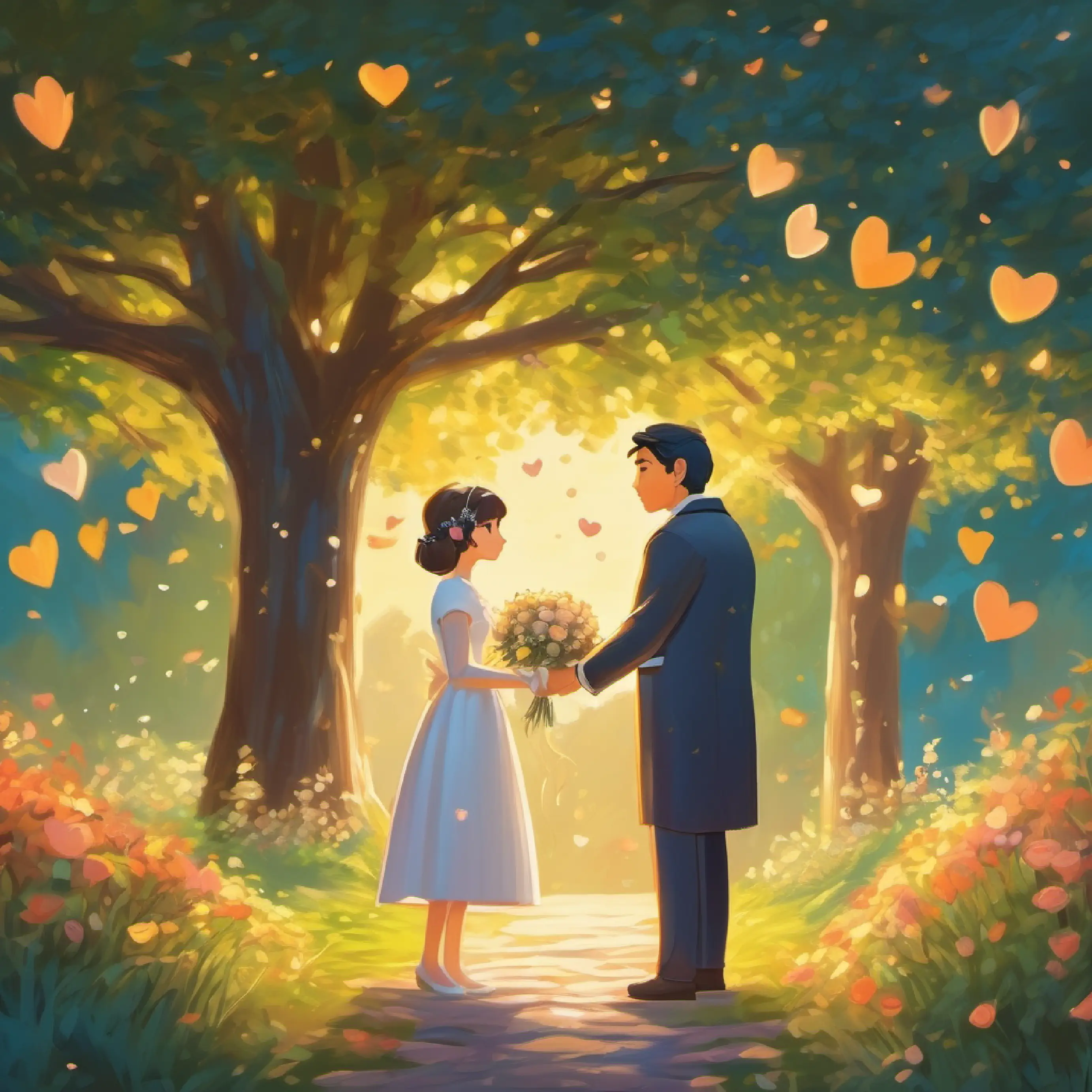 Years later, saying 'I do', surrounded by love