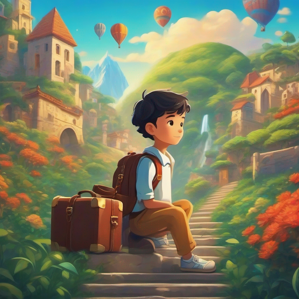 A young boy with dreams of becoming wealthy and traveling the world.'s journey teaches the importance of responsibility and hard work.