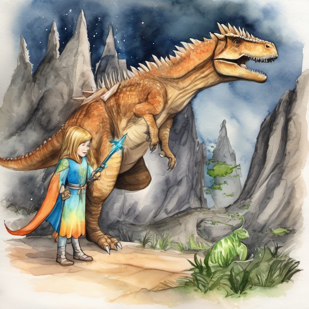 Bedtime Story | Princess and the Dinosaurs