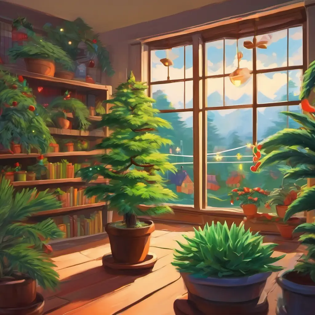 Plants' planning for the future, determination to be stronger