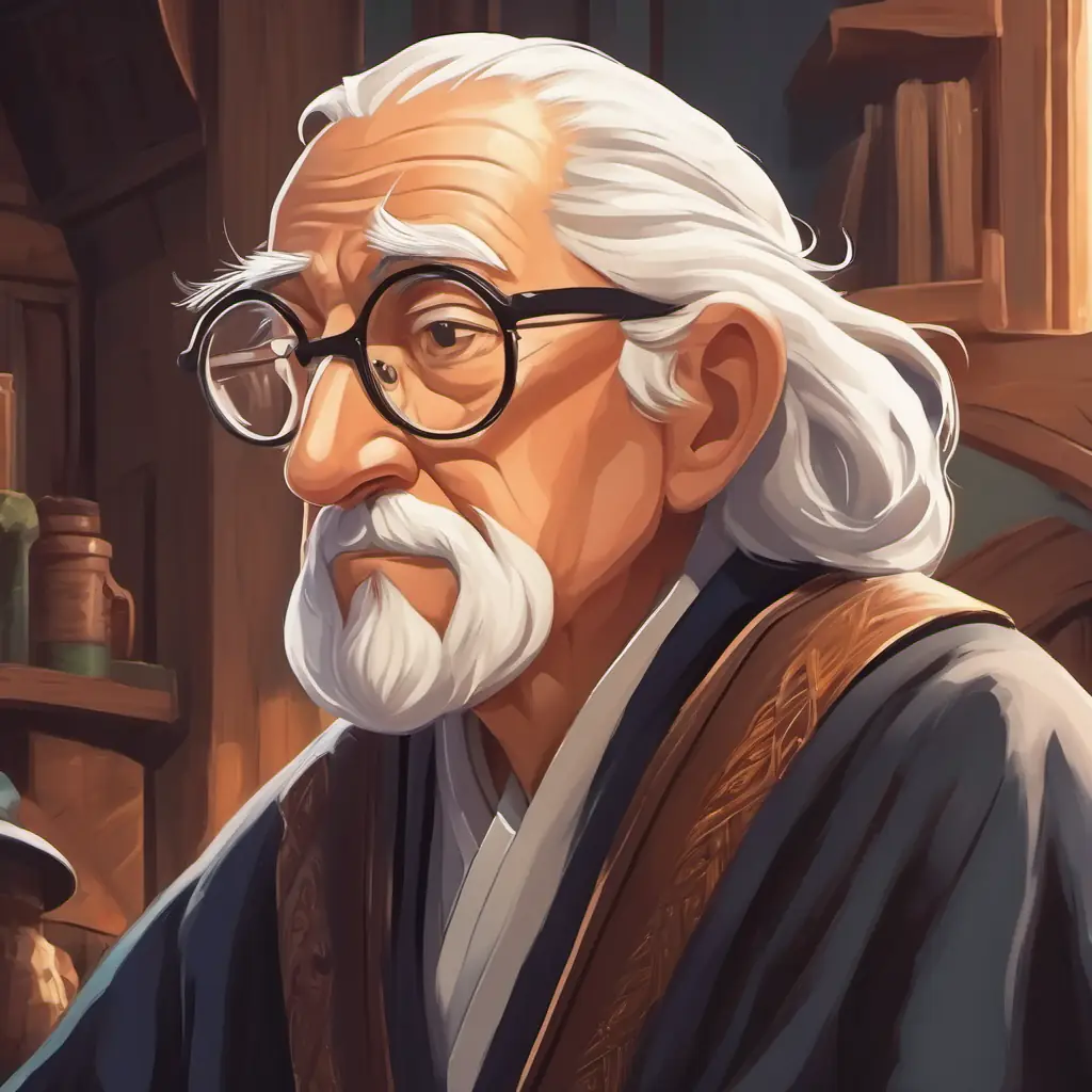 The story starts in Juridicoville, a peaceful village. People are confused and worried. The wise old judge, Wise old judge with white hair and glasses, always thoughtful and fair, is the main character.