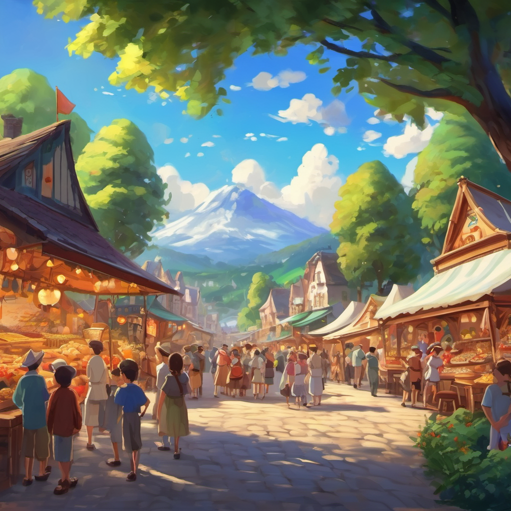 And so, the village fair became an annual tradition, reminding everyone that together, they could achieve great things and bring happiness to their village. The end.
