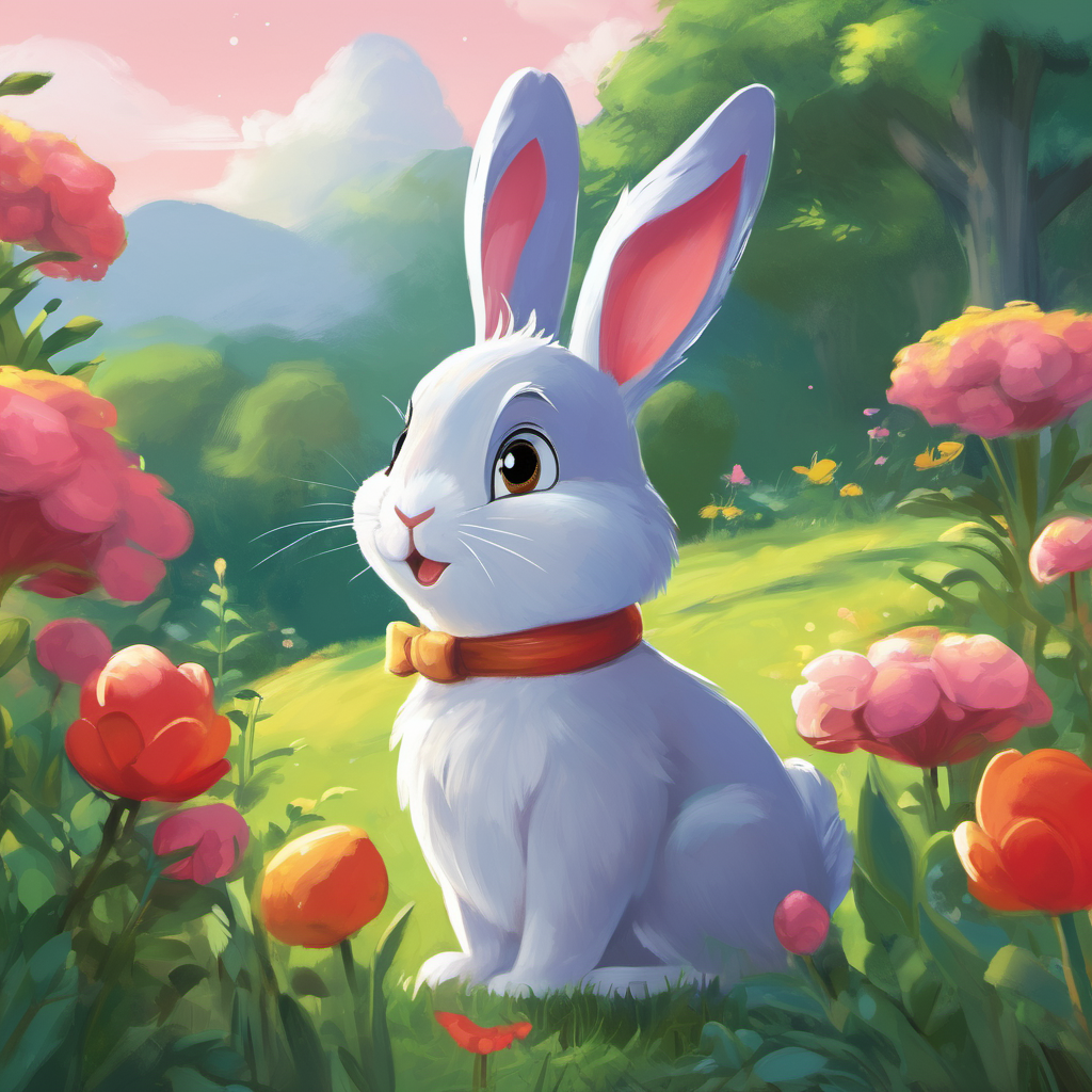 Next, they came across a shy bunny who felt scared to make new friends. Emma used the Enchanted Eraser to clear the bunny's fears and replaced them with confidence. Before long, the bunny was hopping and playing with delight. As Emma and Oliver continued their journey, they met a sad little bird who had lost its ability to sing. Emma's Enchanted Eraser worked its magic once again, transforming the bird's sorrow into pure joy. The bird's sweet song soon filled the air, bringing happiness to everyone in the garden.