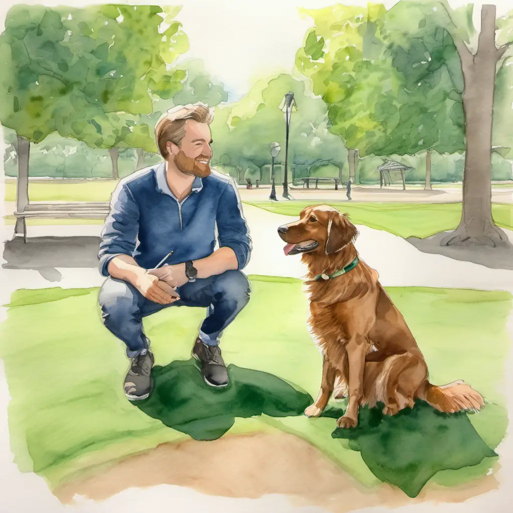 Introduction, Tom and Ruff at the park, daytime.