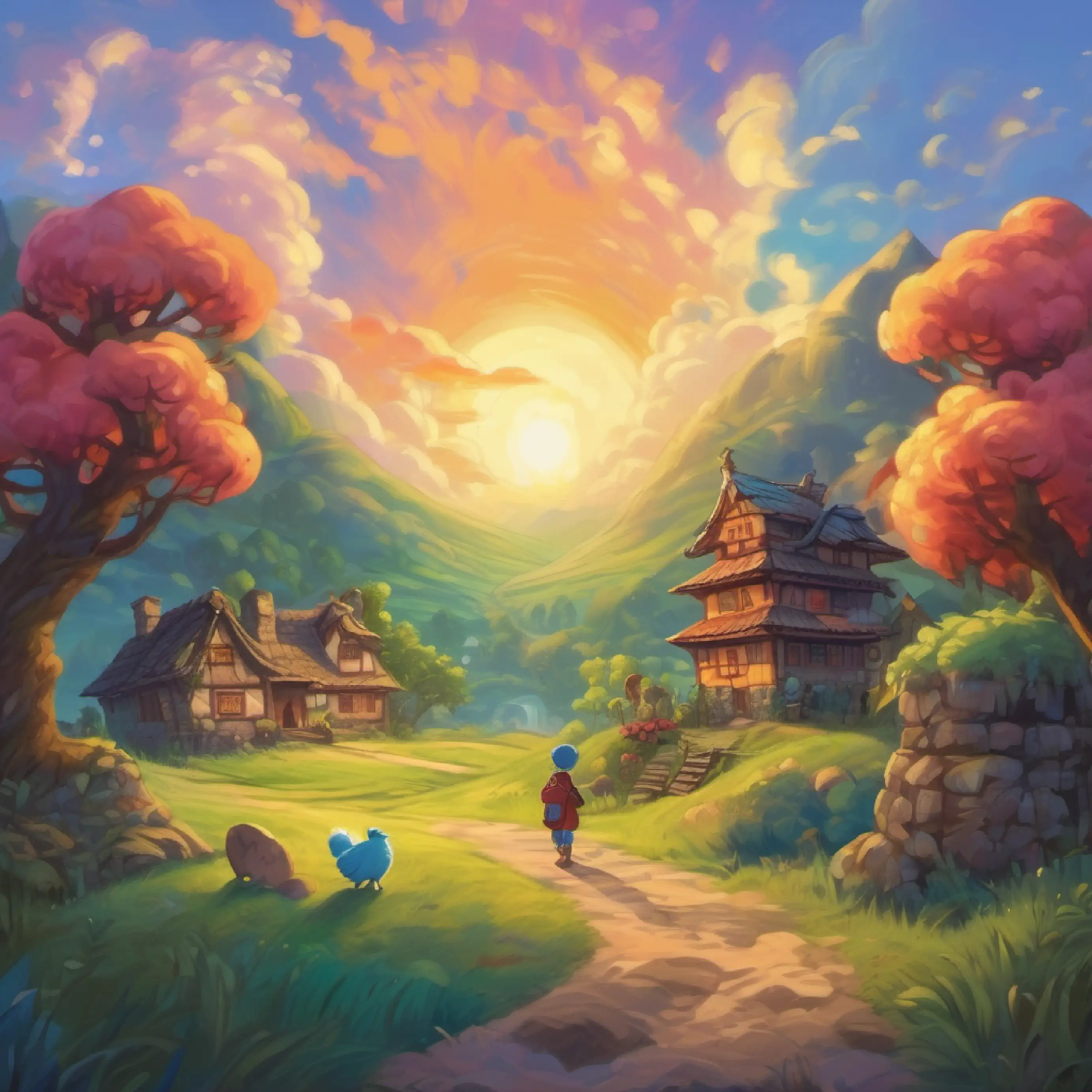 Peace made with monsters, return to village