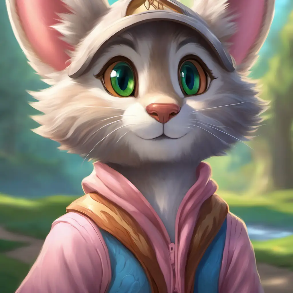 Gray fur, pink nose, tall ears, and twinkling blue eyes challenges Green shell, brown skin, wise brown eyes, and a gentle smile to a race.