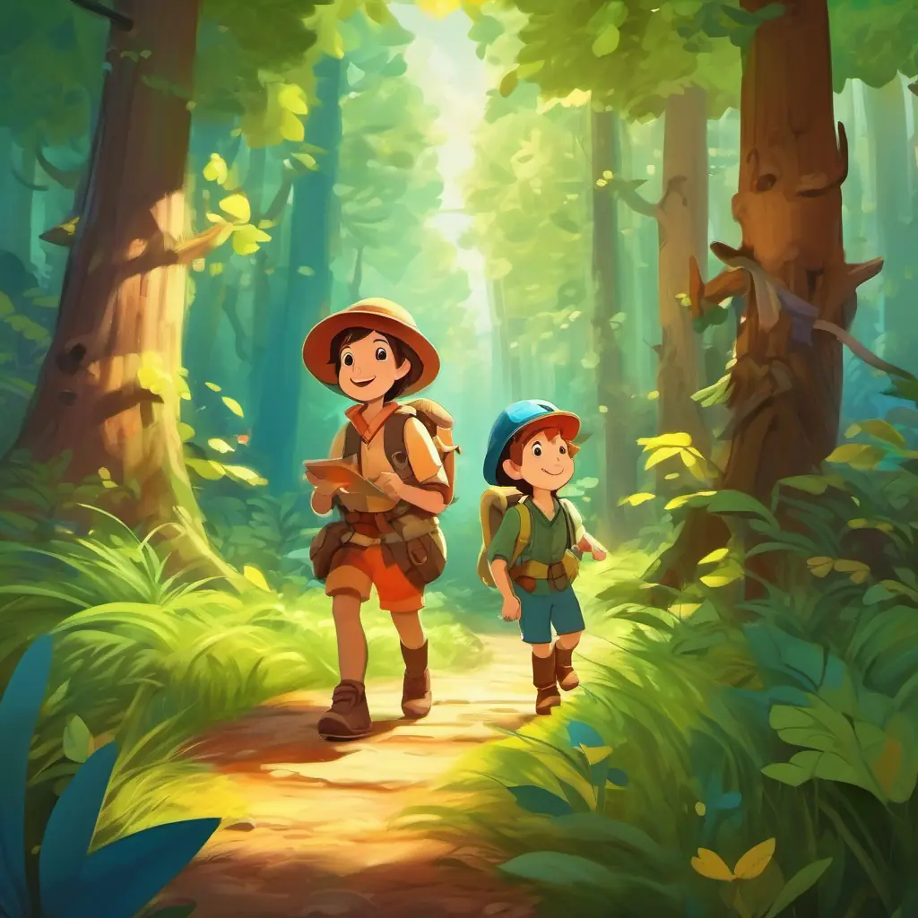 Exploration: Fun and playful adventures, discovering the wonders of the forest, forming a strong bond.