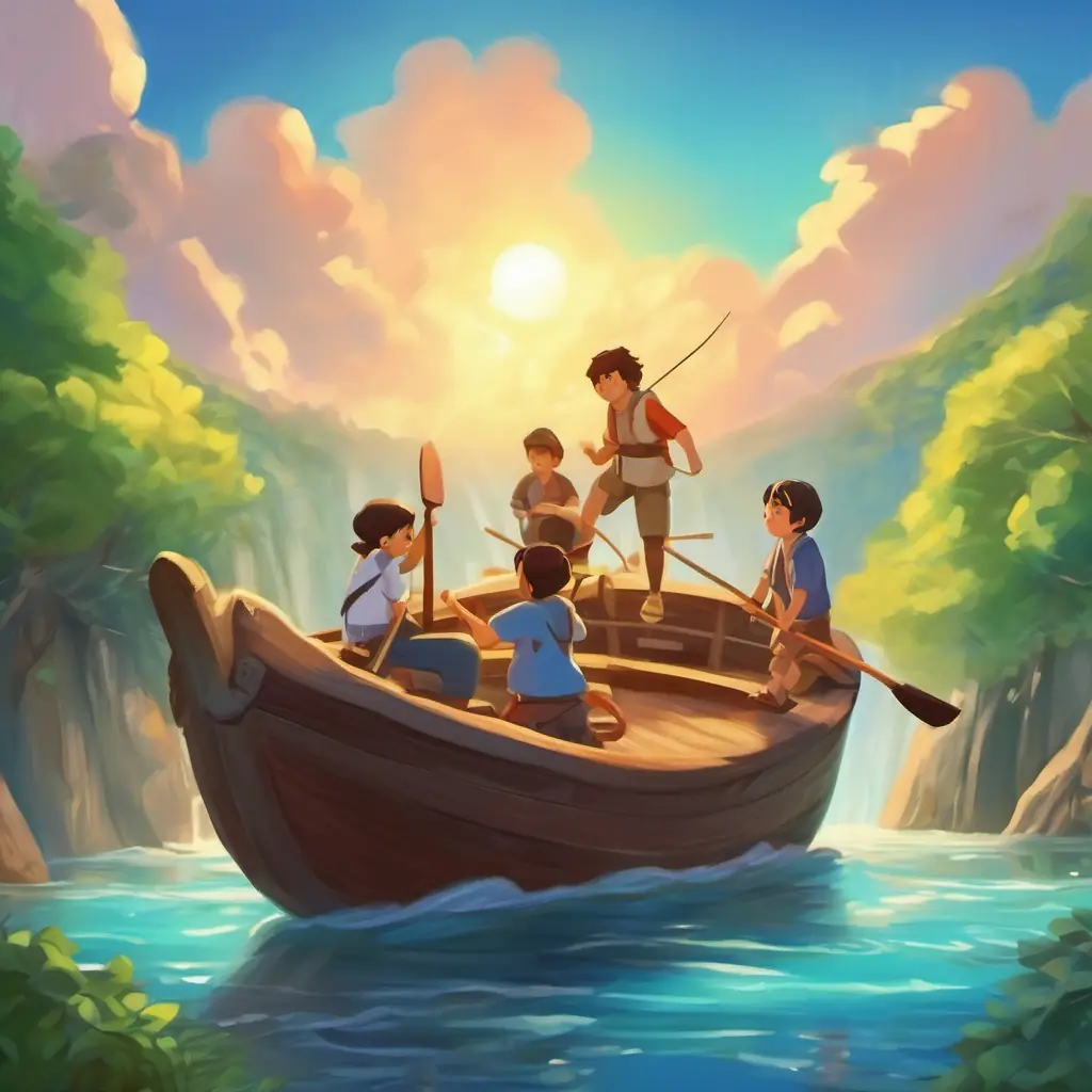 Overcoming challenges: Teamwork, friendship, and valuable life lessons, strengthening their bond.