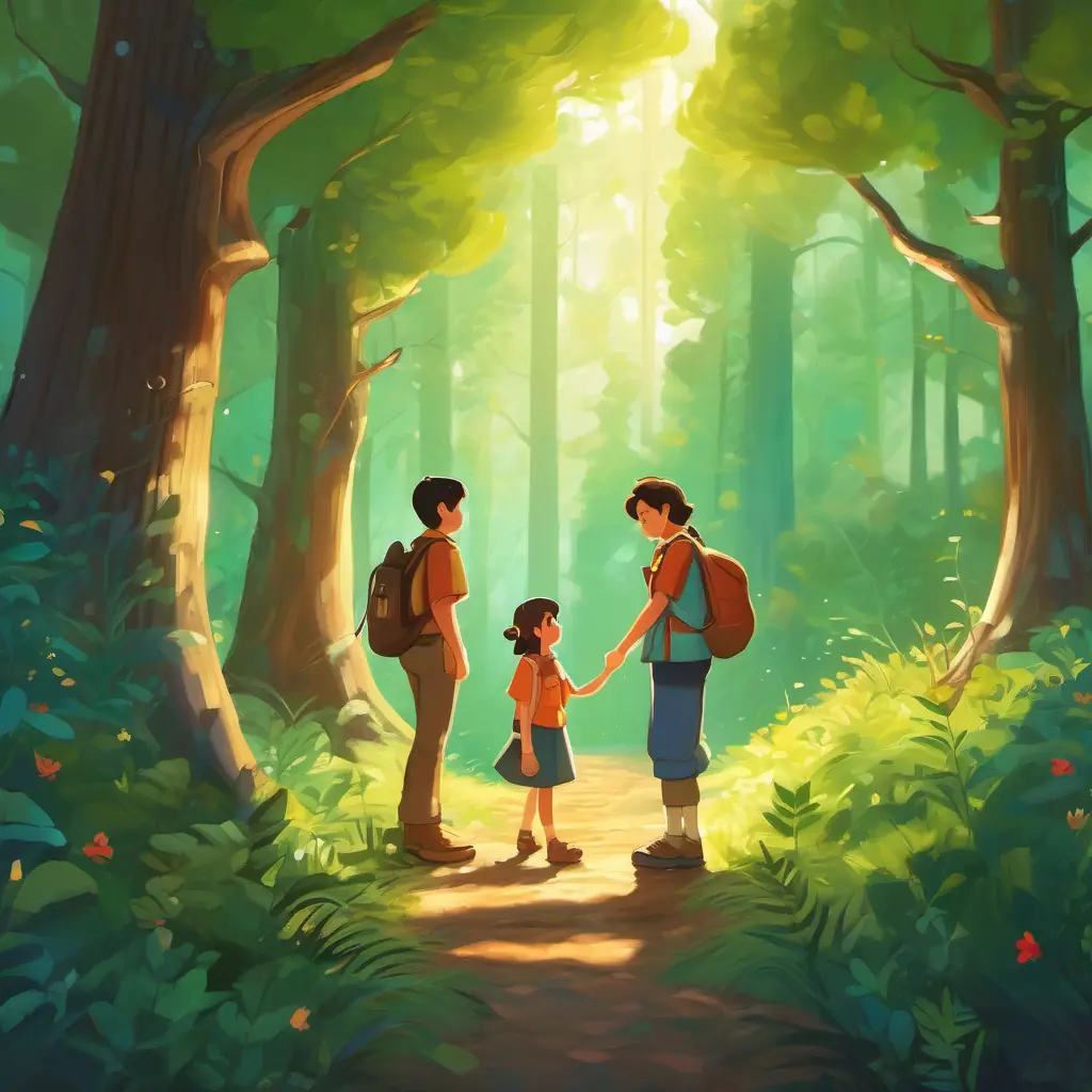 Growing together: Exchange of knowledge, friendship, and becoming mentors, spreading their love for the forest.