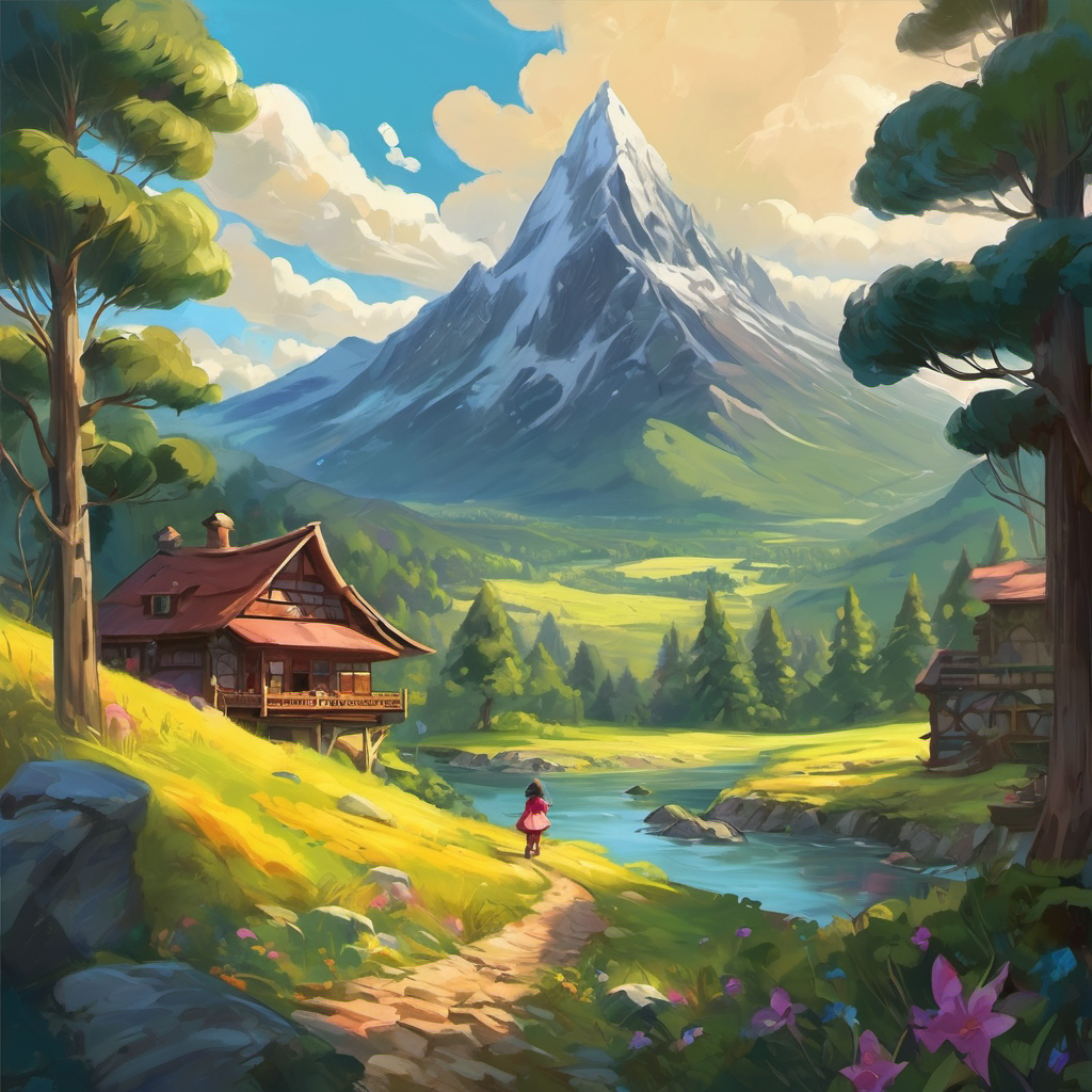 Once upon a time, in a land far away, there was a magnificent mountain known as Magnetic Mountain. This mountain had a very special power - it had the ability to attract any metallic object that came near it. But nobody really knew why it had this power, and it remained a mystery to everyone who lived nearby. One sunny day, in a small village nestled at the base of Magnetic Mountain, lived a curious and adventurous little girl named Lily. Lily loved exploring, and she was always searching for new mysteries to solve. She had heard stories about Magnetic Mountain and decided it was time to discover its secrets.