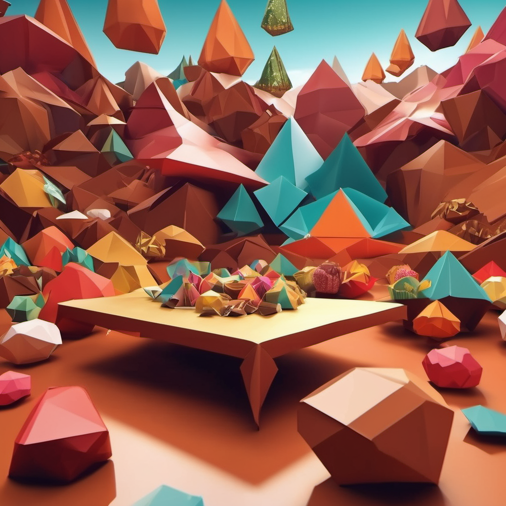 A virtual reality adventure in the search for delicious chocolates