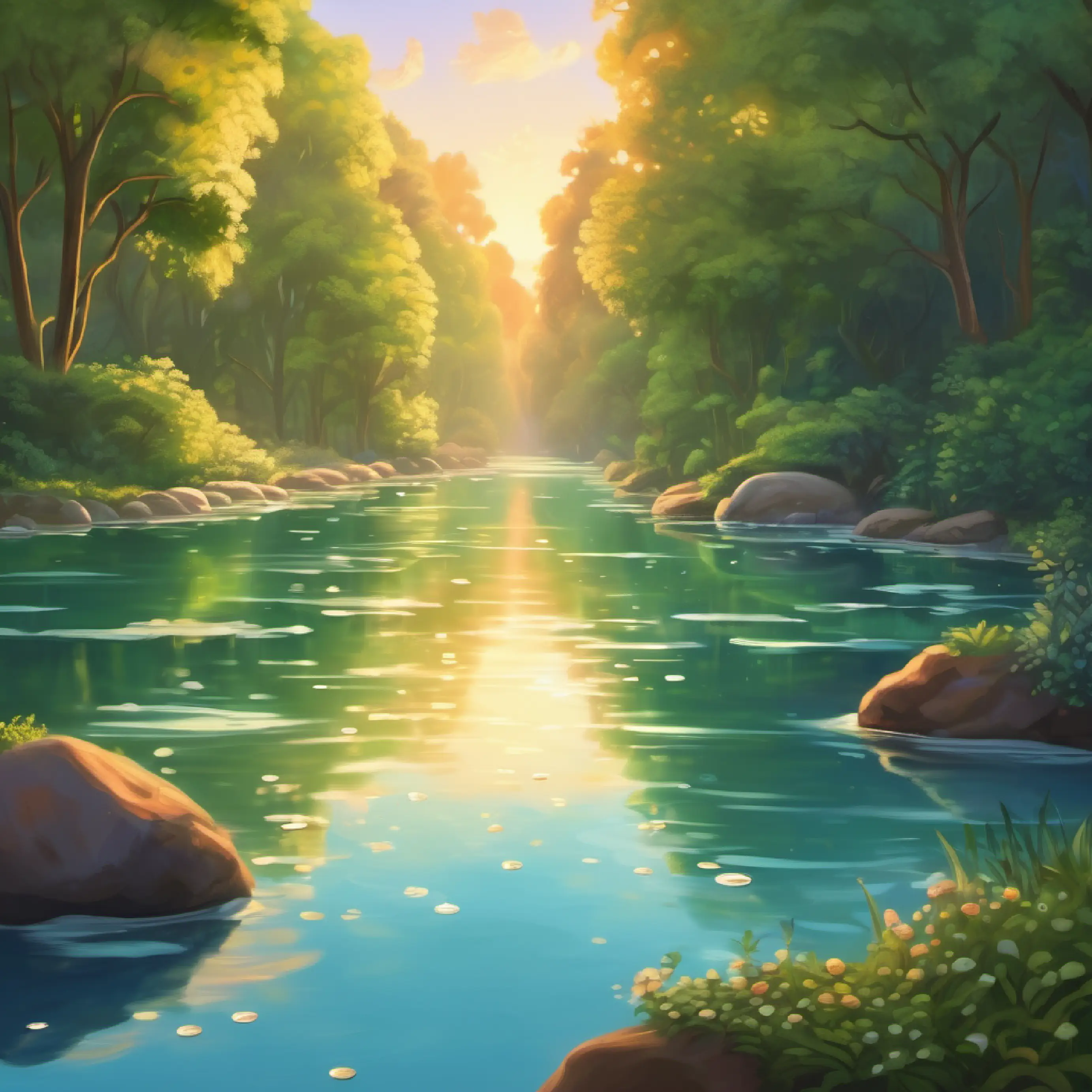 Pearls are missing, they balance the waters and maintain peace.