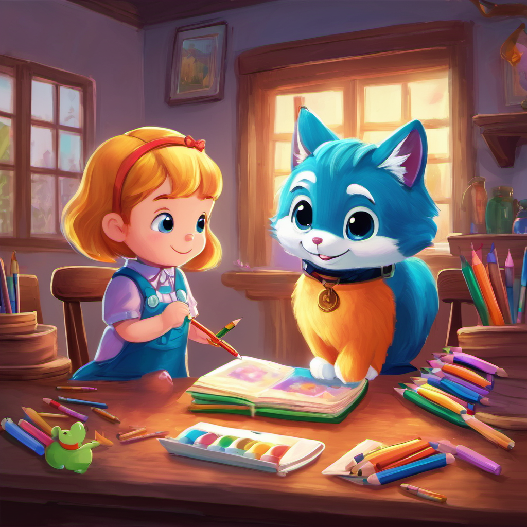 All throughout the day, Lily wondered how her crayons magically appeared, and Mr. Cuddles couldn't help but smile. From that day forward, Lily and Mr. Cuddles became an incredible duo when it came to solving problems together. The End.