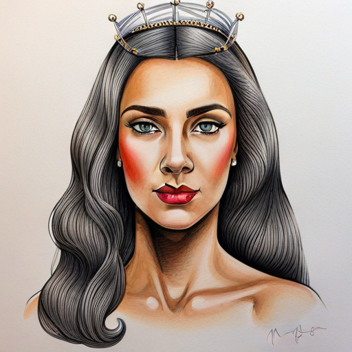 Maria as the queen of her own kingdom