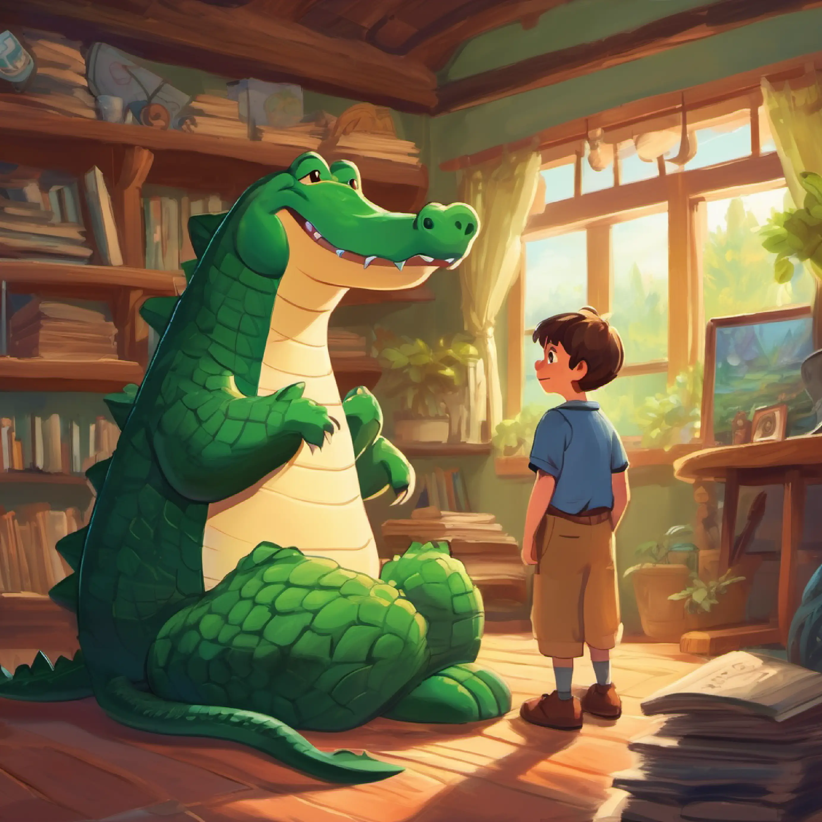 Alex contributes his story to the alligator archive.