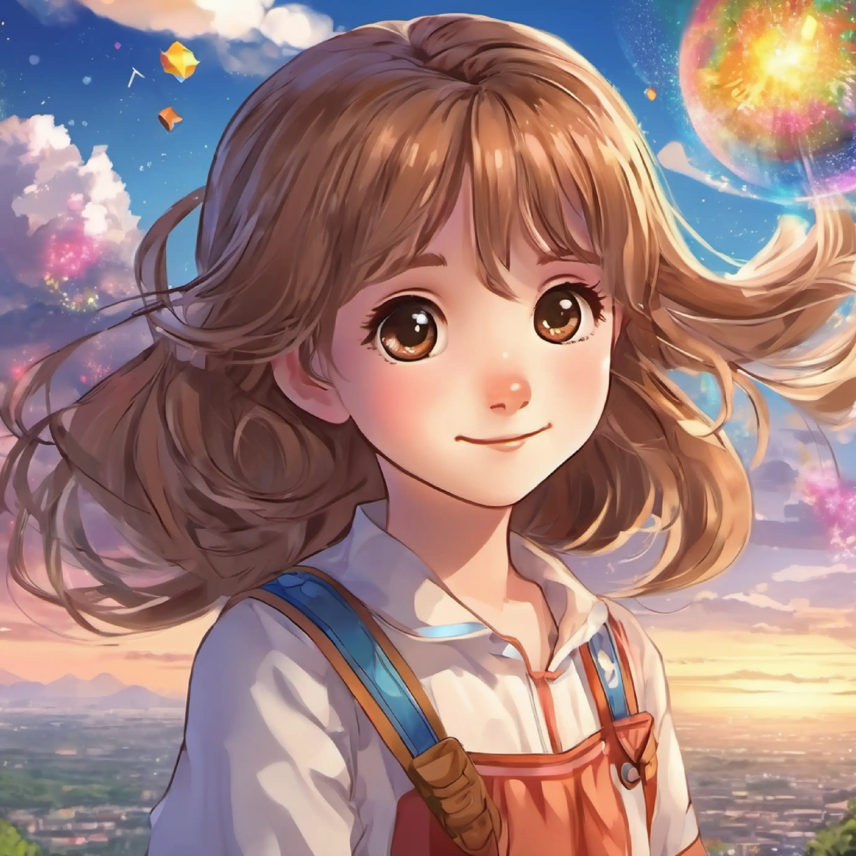 Sofia finds Sparkle stuck in a cloud, offers comfort.