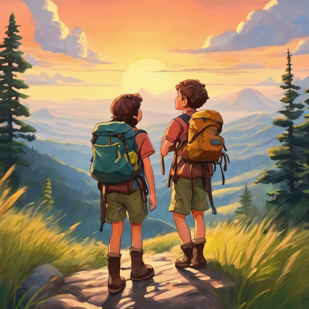 The The Hill Boys - adventurous, brave, wearing hiking gear and Girl feeling accomplished and empowered