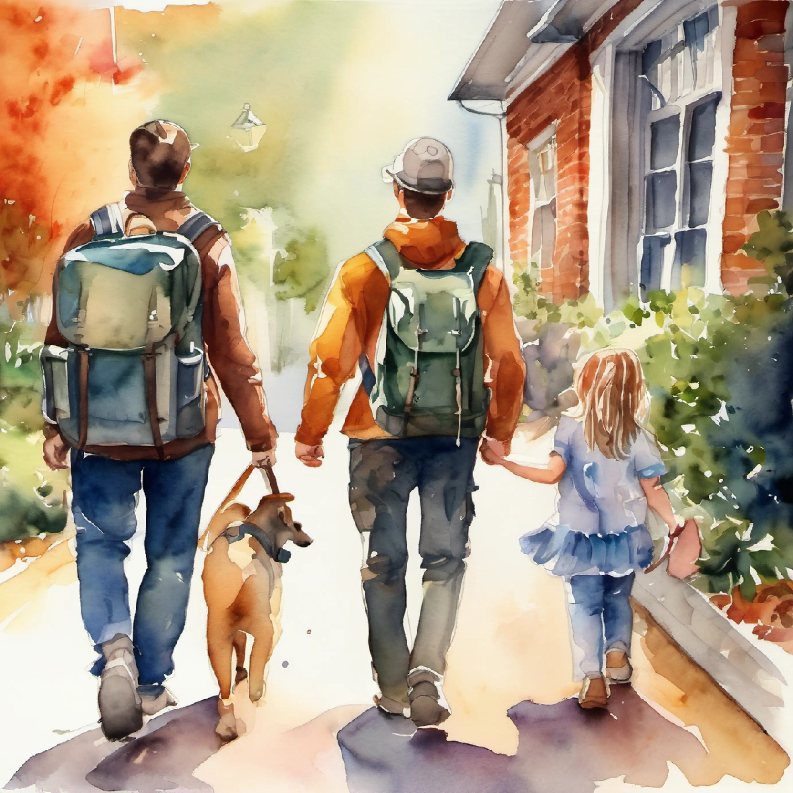 Conclusion, friends return home, eager for future adventures.