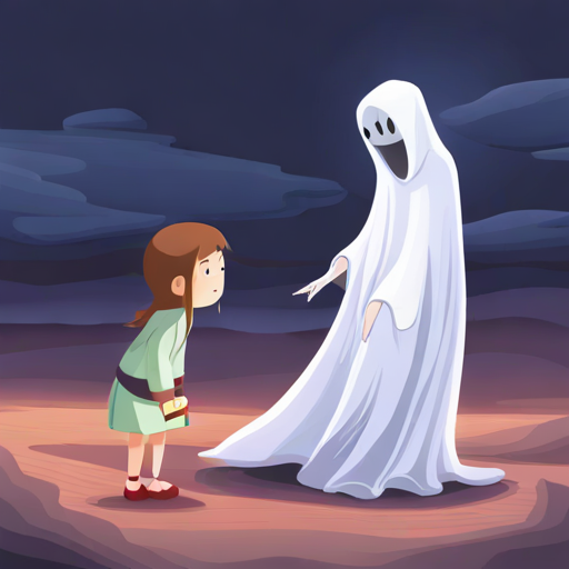Ghost seeks help from courageous girl for redemption