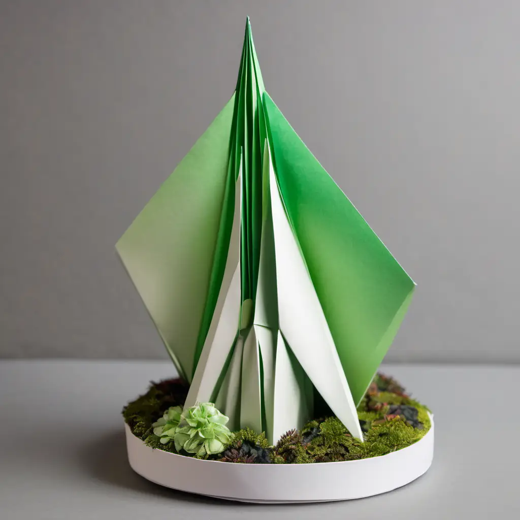 A symposium occurs where Adrian presents The Verdant Spire and its features.