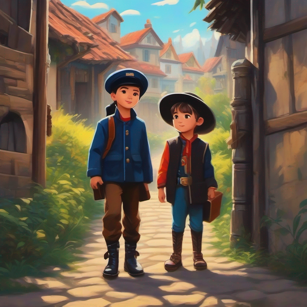 Village people, a kind little girl, and a chance for Sneaky thief with a mask and dark clothes