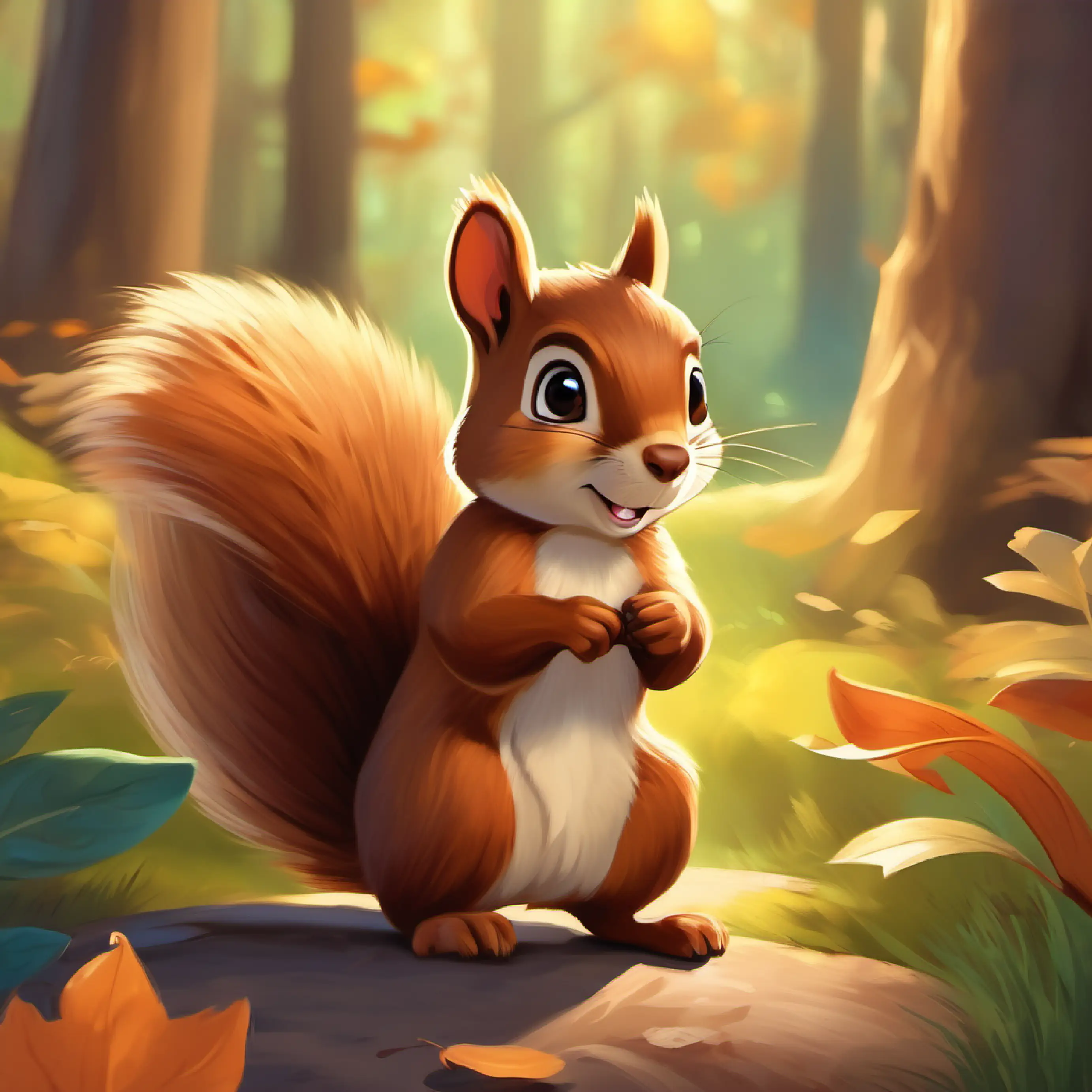 Bedtime Story | The Brave Little Squirrel and the Enchanted Treasure