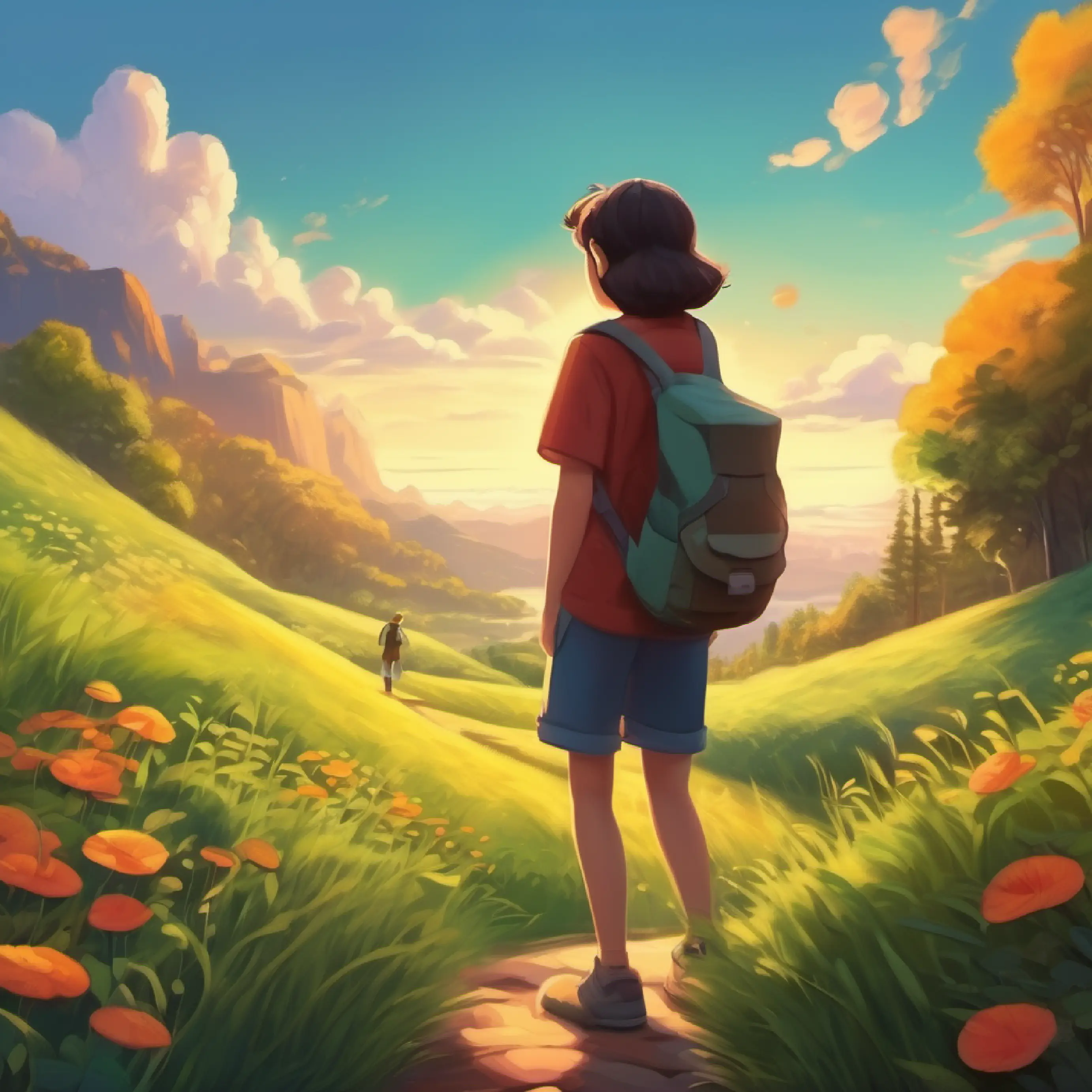 Interaction with nature, exploring new sights and sounds.