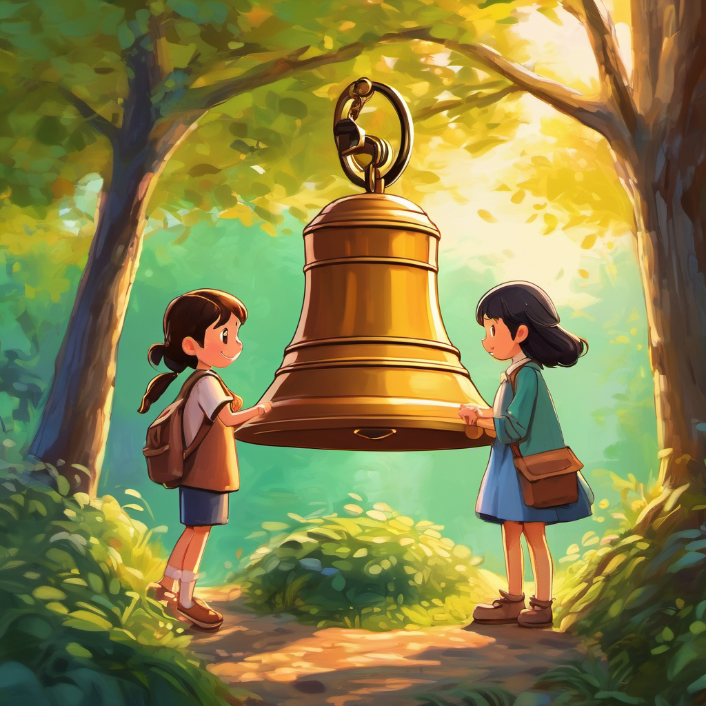 Friends ring the bell daily, their bond strengthens