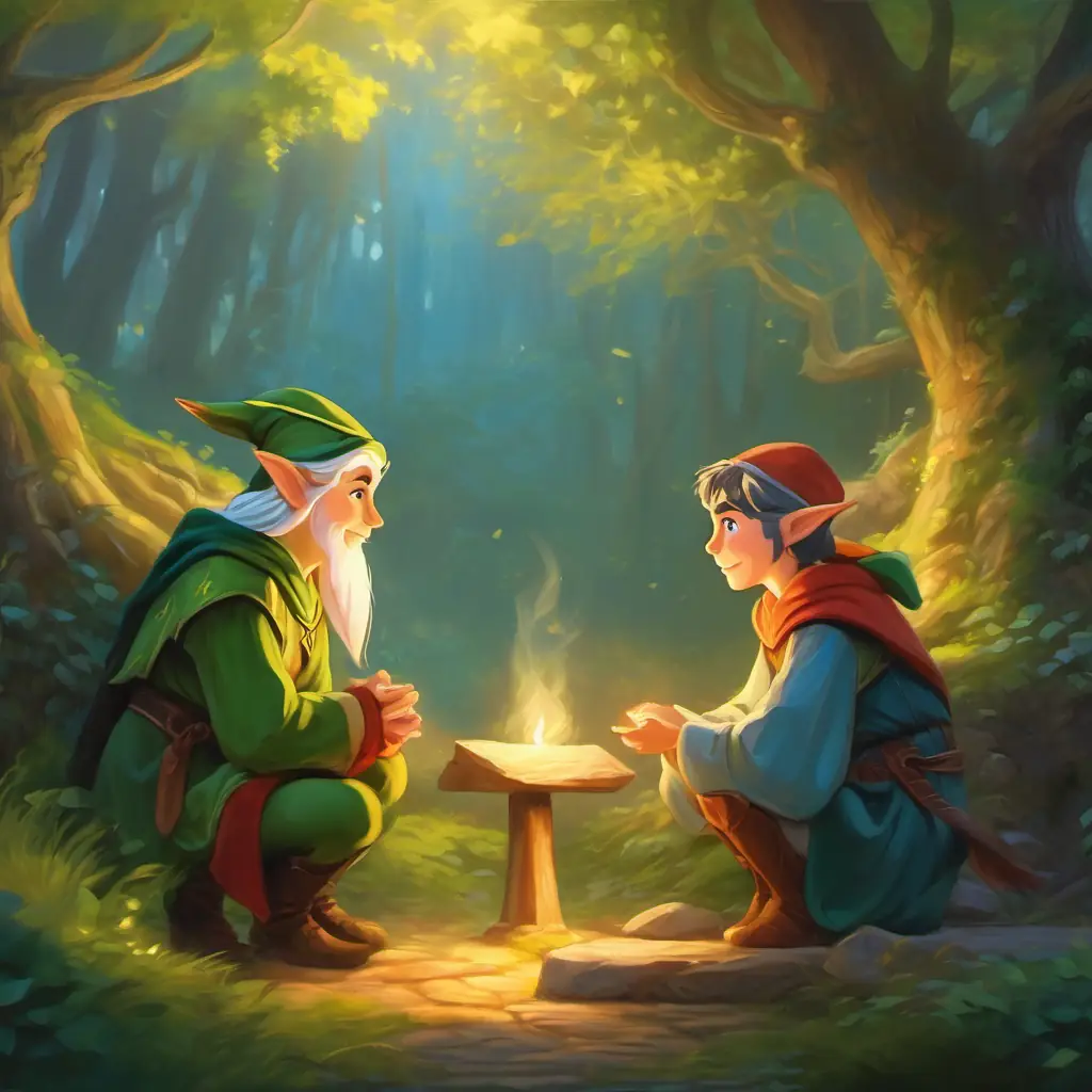 The elves explain compassion, showing empathy