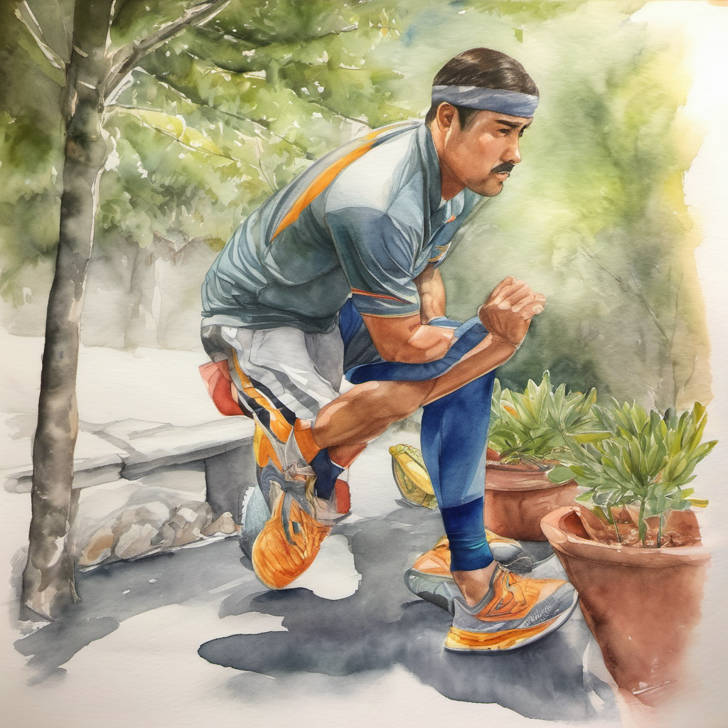 He exercised every day and improved his skills